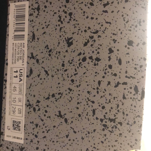 Brand new Jordan 5 “What The...” - Picture 2 of 3